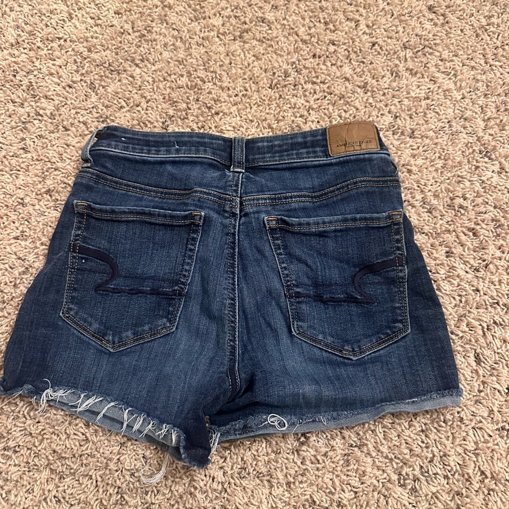American Eagle Dark Wash Denim Jean Shorts